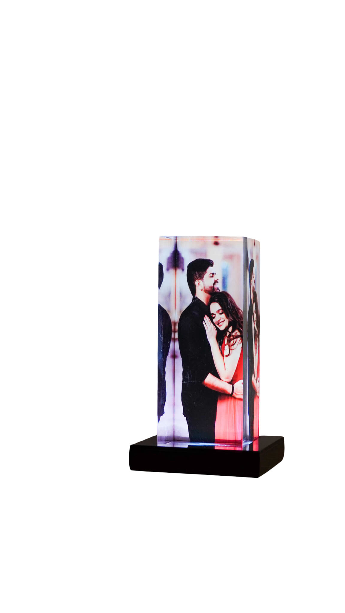 Acrylic Cube with LED 2