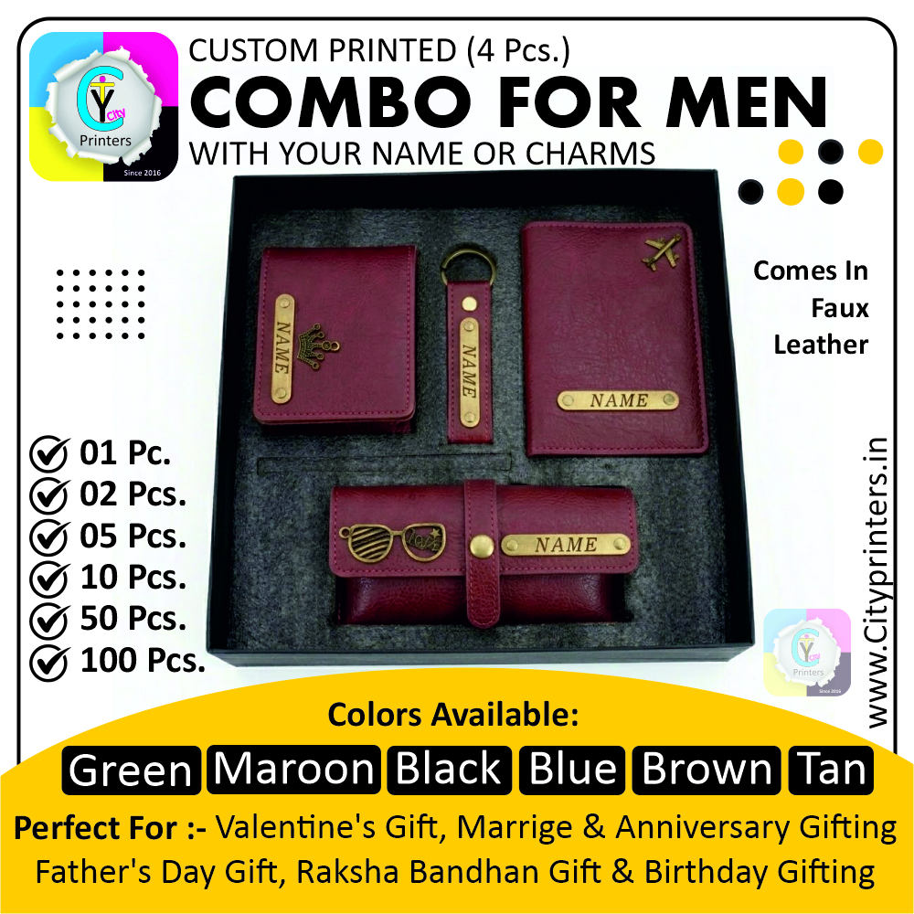 Personalized 4 Piece Combo For Men