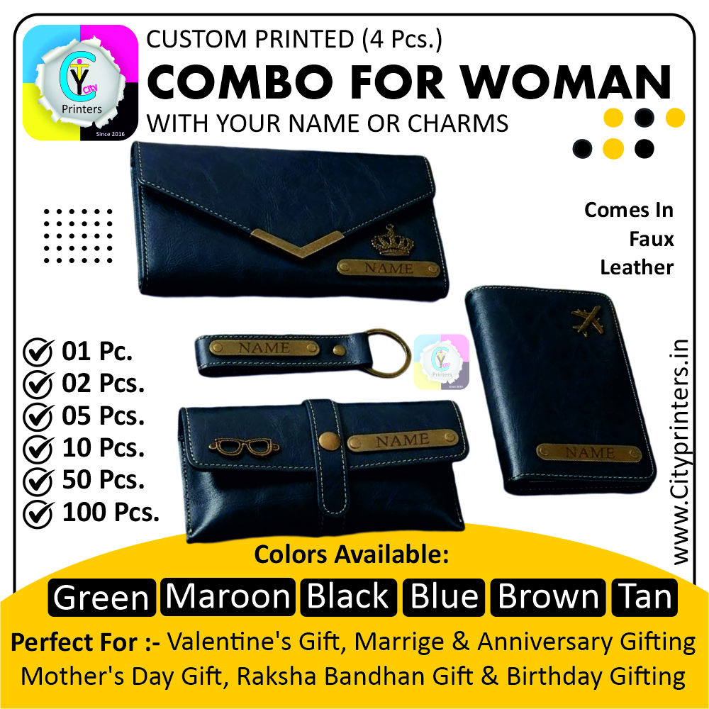 Personalized 4 Piece Combo For Women